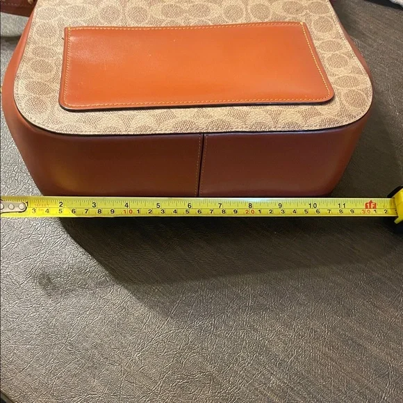 Coach Brown and Tan Crossbody Bag - Picture 12 of 15